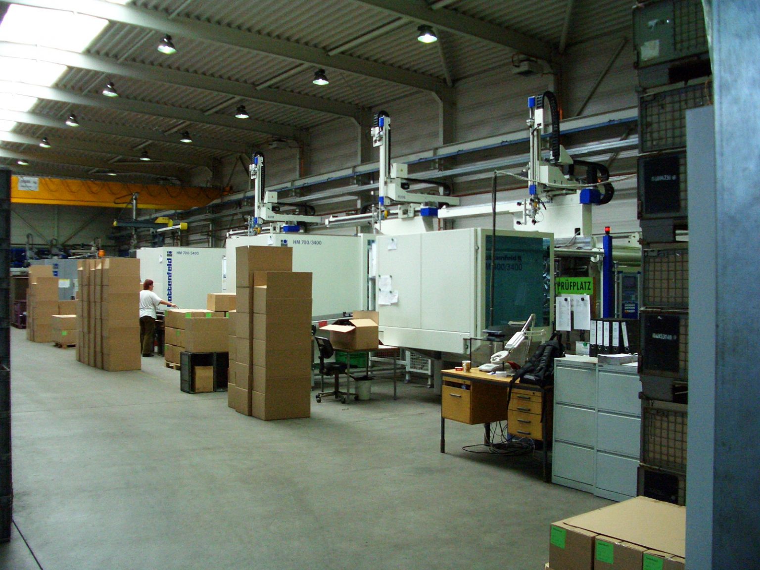 Produktion Werk Leipzig - Spritzguss Automotivteile