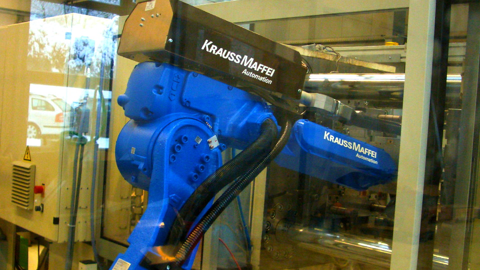 Weha Präsentation Roboterarm